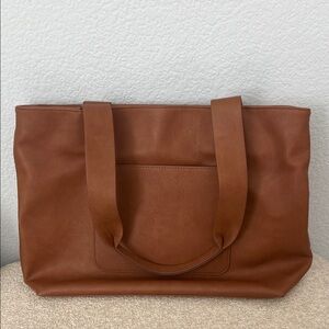 Universal Thread Brown Leather Shoulder Bag